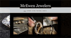 Desktop Screenshot of mcewenjewelers.com