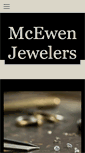 Mobile Screenshot of mcewenjewelers.com